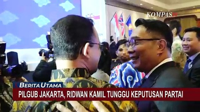Ridwan Kamil Tunggu Keputusan Golkar dan Koalisi Indonesia Maju soal Pilgub Jakarta