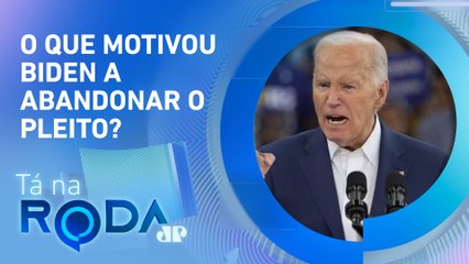 ATENTADO contra DONALD TRUMP foi um dos MOTIVOS da DESISTÊNCIA de BIDEN? | TÁ NA RODA