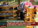 Más de 500 abuelos de la parroquia Santa Rosalía en Caracas beneficiados con jornada de atención