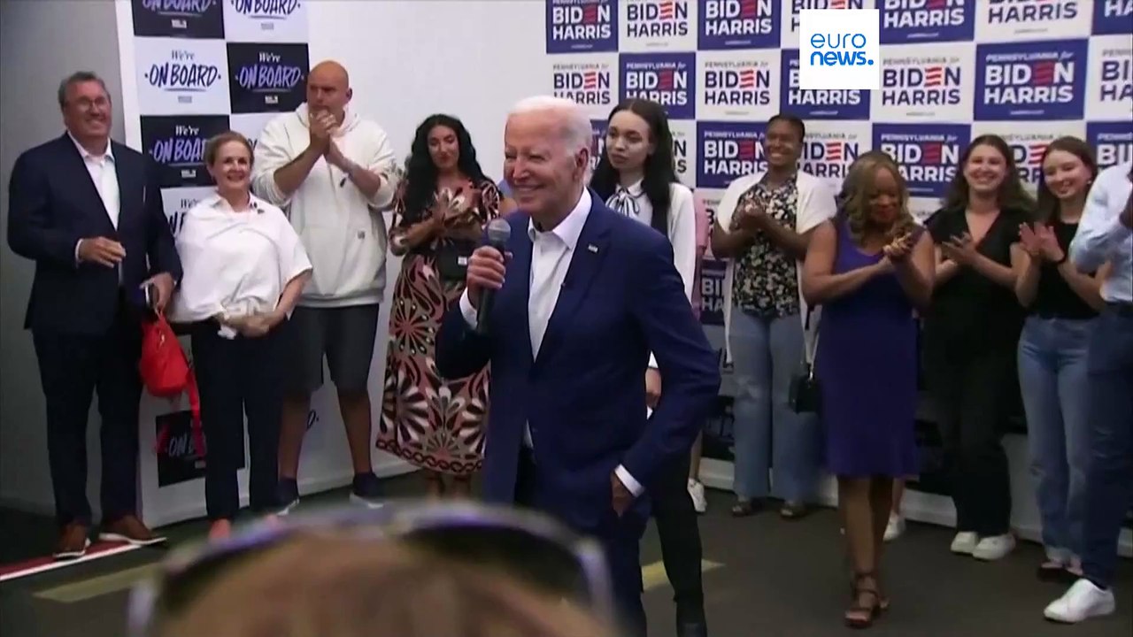 US-Präsident Biden gibt Präsidentschaftskandidatur auf und unterstützt Harris