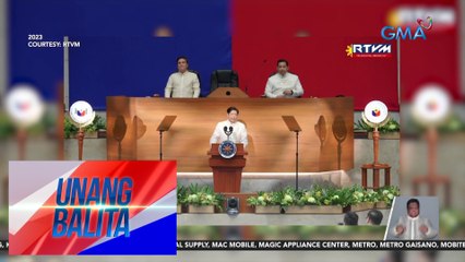 Pagpapaunlad ng ekonomiya at paglaban sa kriminalidad, kabilang sa mga tatalakayin ni PBBM sa kaniyang ikatlong SONA | Unang Balita