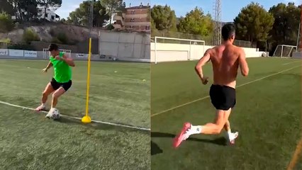 Barcelona: Lewandowski no descansa ni en sus propias vacaciones