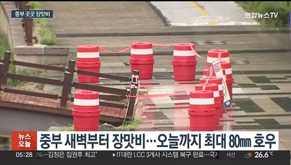 오늘 중부 곳곳 장맛비…전국 대부분 폭염특보