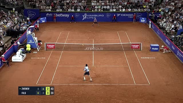 Fils upsets Zverev in feisty Hamburg final