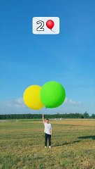How Many Balloons Does It Take To Fly