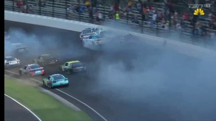 NASCAR Cup 2024 Brickyard 400 Race Big One Hemric and others
