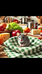 A Mouse's Sacrifice for Cat: A Heartbreaking Tale of Friendship and Loss #cat #catlover #ai￼