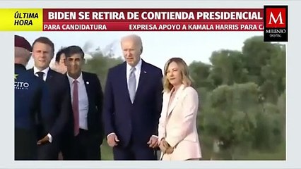 Mike Johnson pide que Joe Biden dimita como presidente