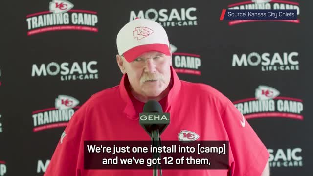 Reid impressed by rookies Worthy and Rees-Zammit in Chiefs camp