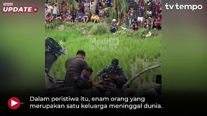 Satu Keluarga Tewas Usai Mobil Ditabrak Kereta di Deli Serdang Sumatera Utara