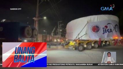 Paglipat ng tunnel boring machine, nagdulot ng bahagyang pagbigat ng trapiko malapit sa Camp Aguinaldo | Unang Balita
