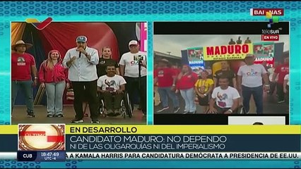Candidato Maduro afirmó que la derecha pone en riesgo a las mujeres venezolanas