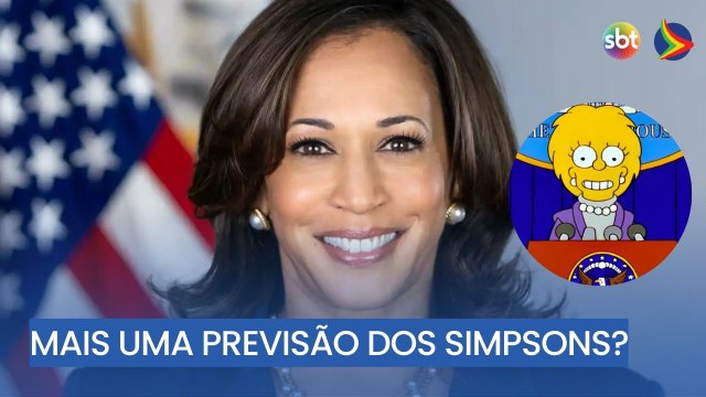 ELEIÇÕES NOS ESTADOS UNIDOS: OS SIMPSONS PREVIRAM APOSTA EM KAMALA HARRIS À PRESIDÊNCIA?
