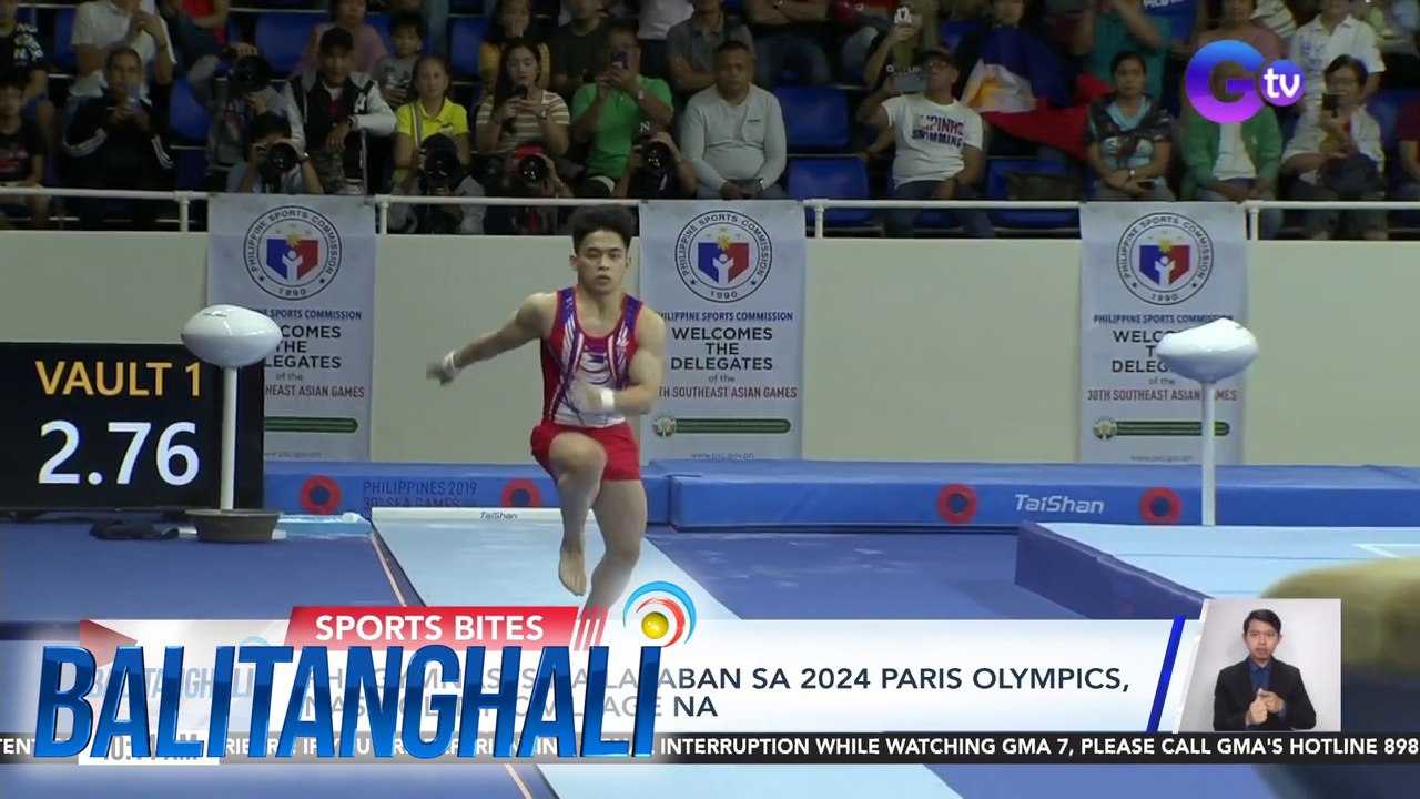 PHL Gymnasts na lalaban sa 2024 Paris Olympics,...