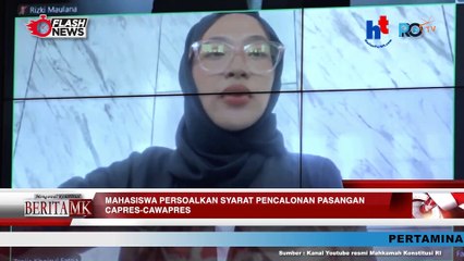 Empat Mahasiswa Fakultas Syariah dan Hukum UIN Sunan Kalijaga Uji Batasan Open Legal Policy dan Presidential Threshold ke MK
