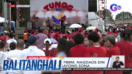 Taga-suporta ni PBBM, nagdaos din ng aktibidad ngayong SONA | Balitanghali