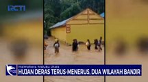 Hujan Deras, Ratusan Rumah di Halmahera Tengah Terendam Banjir