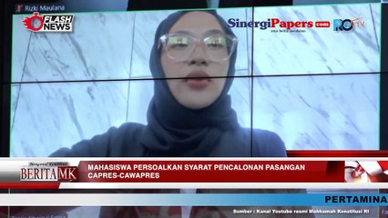 Empat Mahasiswa Fakultas Syariah dan Hukum UIN Sunan Kalijaga Uji Batasan Open Legal Policy dan Preisidential Threshold ke MK