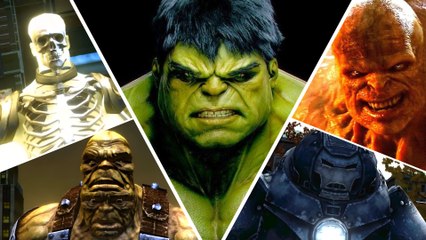 The Incredible Hulk All Bosses (Xbox 360, PS3)