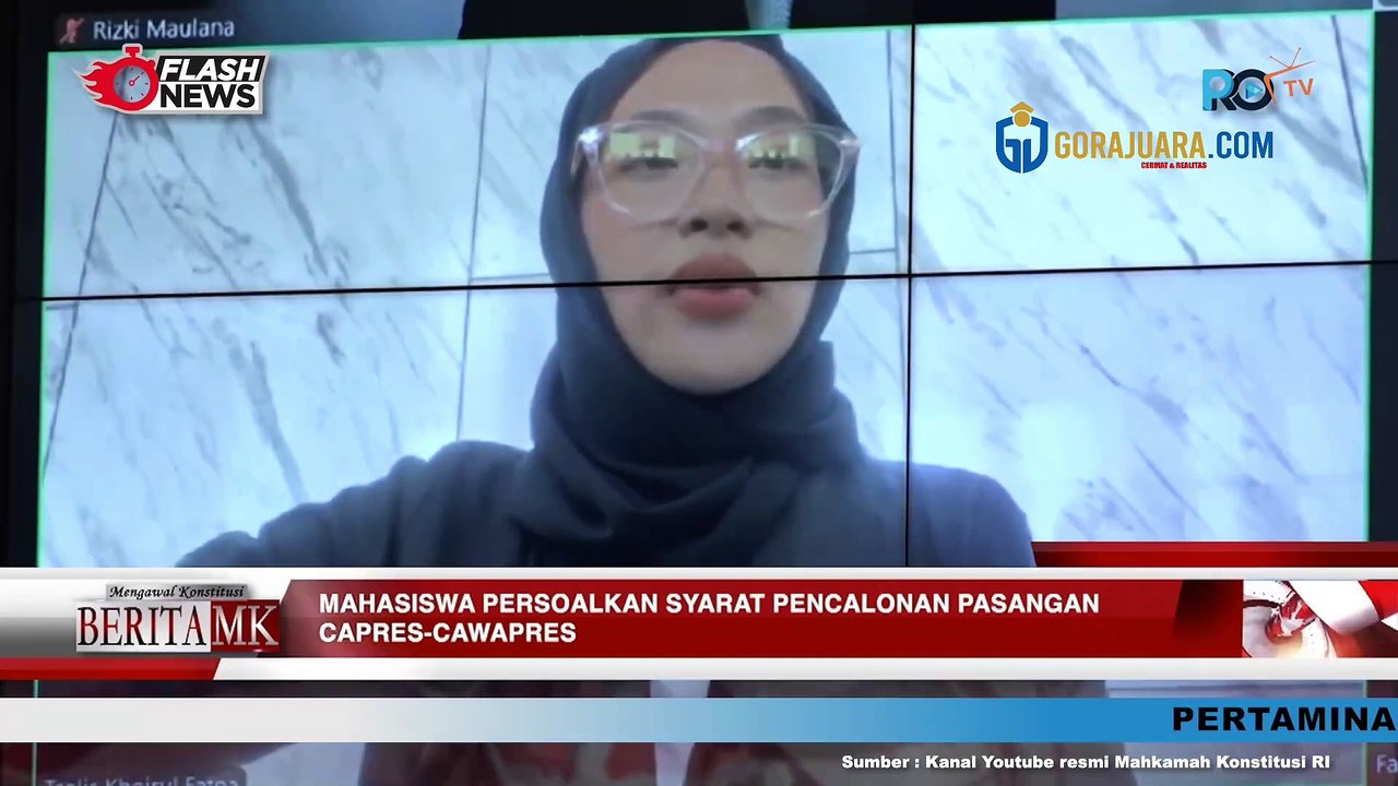 EMPAT MAHASISWA FAKULTAS SYARIAH DAN HUKUM UIN SUNAN KALIJAGA UJI BATASAN OPEN LEGAL POLICY DAN PRESIDENTIAL THRESHOLD KE MK