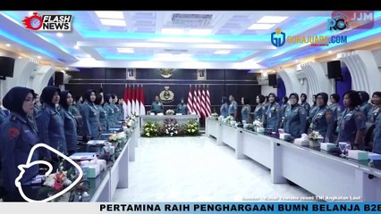 KORPS WANITA TNI AL (KOWAL) GELAR RAPAT KOORDINASI TAHUN 2024 DI JAKARTA KOMITMEN PROFESIONAL MENUJU INDONESIA MAJU