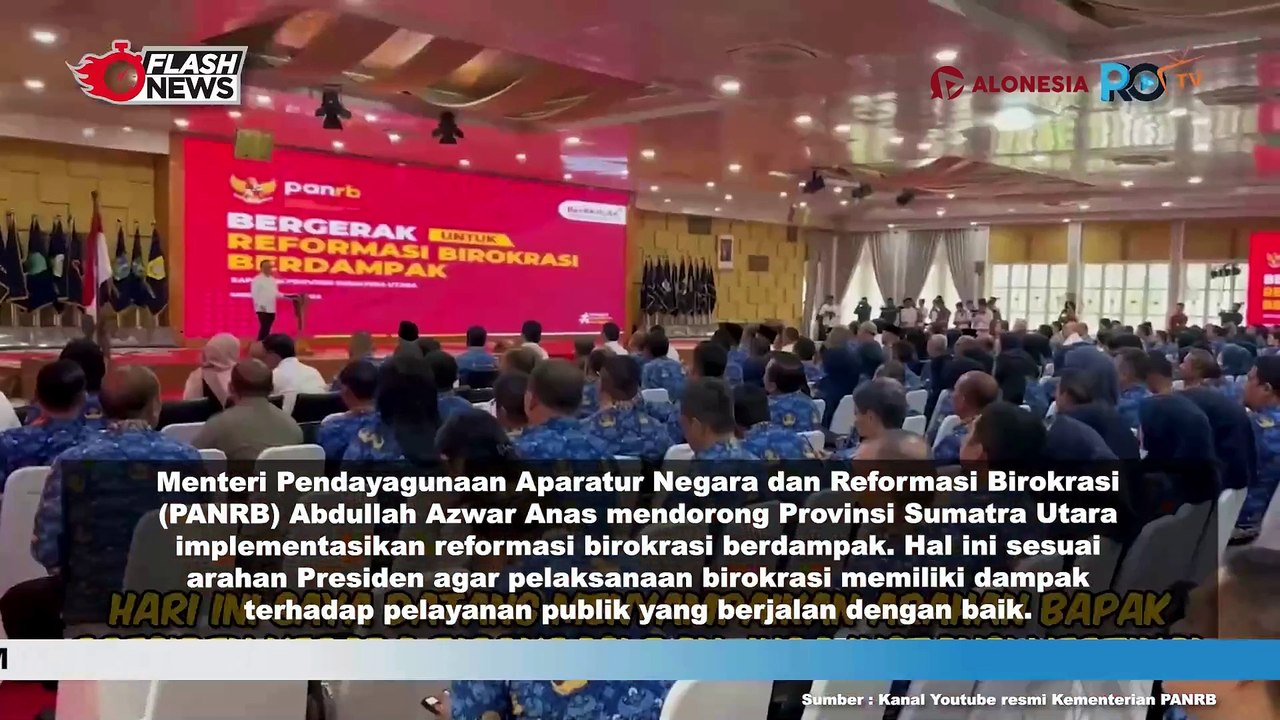 Berkunjung ke Medan, Menteri PANRB Dukung Provinsi Sumatra Utara Implementasikan Birokrasi Berdampak