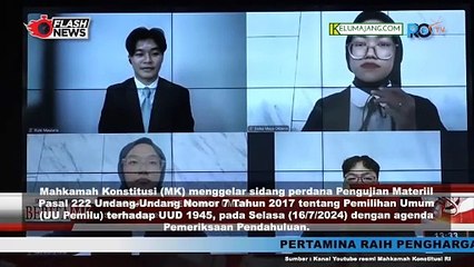 Empat Mahasiswa Fakultas Syariah dan Hukum UIN Kalijaga Uji Batasan Open Legal Policy ke MK