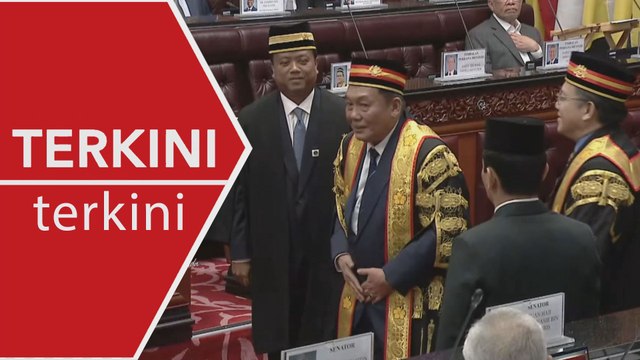 [TERKINI] Awang Bemee dilantik sebagai Speaker Dewan Negara baharu