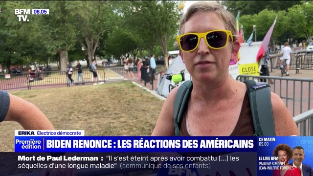 Trump va les écraser , Je me sens soulagée ... Des électeurs républicains et démocrates réagissent au retrait de Joe Biden