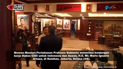DUBES CHILI AJAK PRABOWO JADI PEMBICARA FORUM SOUTH PACIFIC DEFENSE MINISTER MEETING 2025  Sumber: Kanal Youtube resmi Kamhan RI