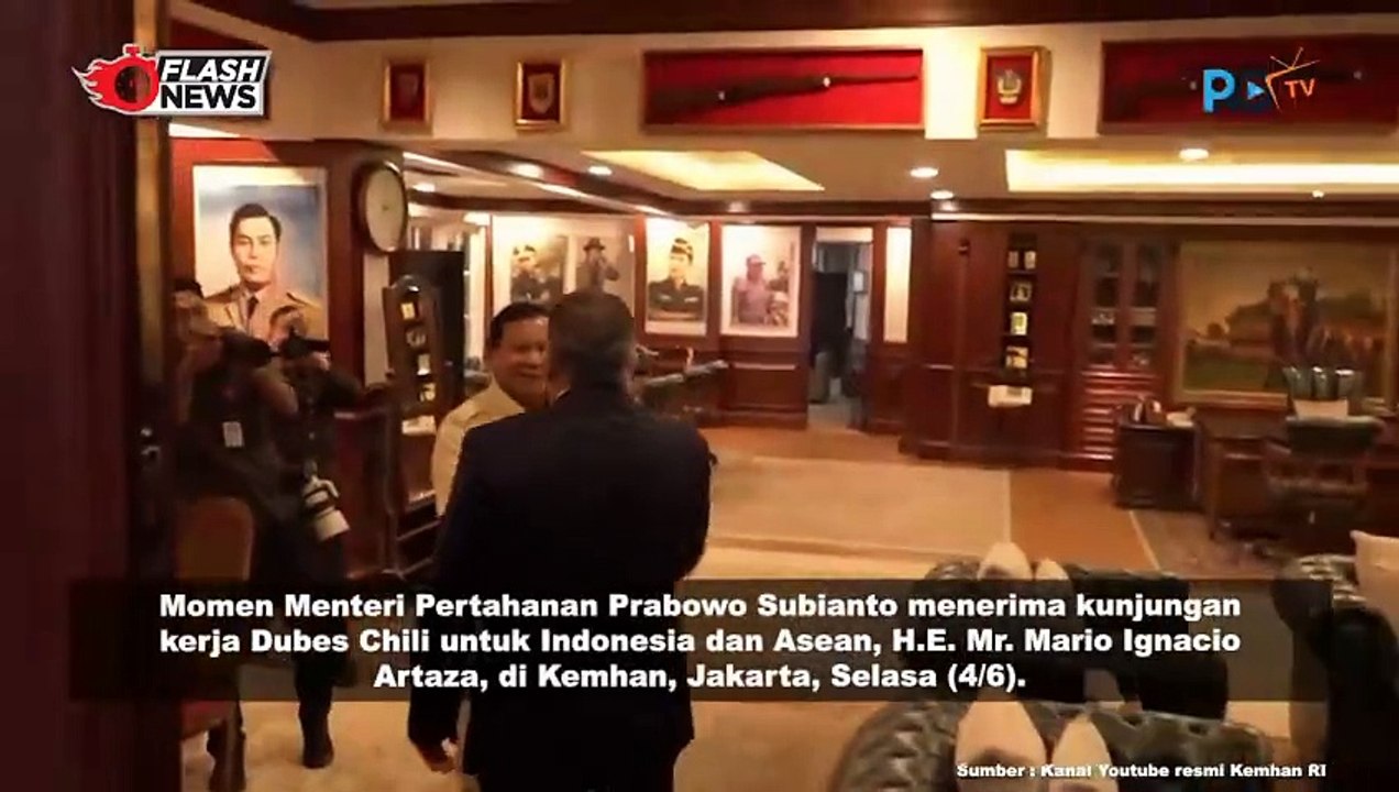 DUBES CHILI AJAK PRABOWO JADI PEMBICARA FORUM SOUTH PACIFIC DEFENSE MINISTER MEETING 2025  Sumber: Kanal Youtube resmi Kamhan RI