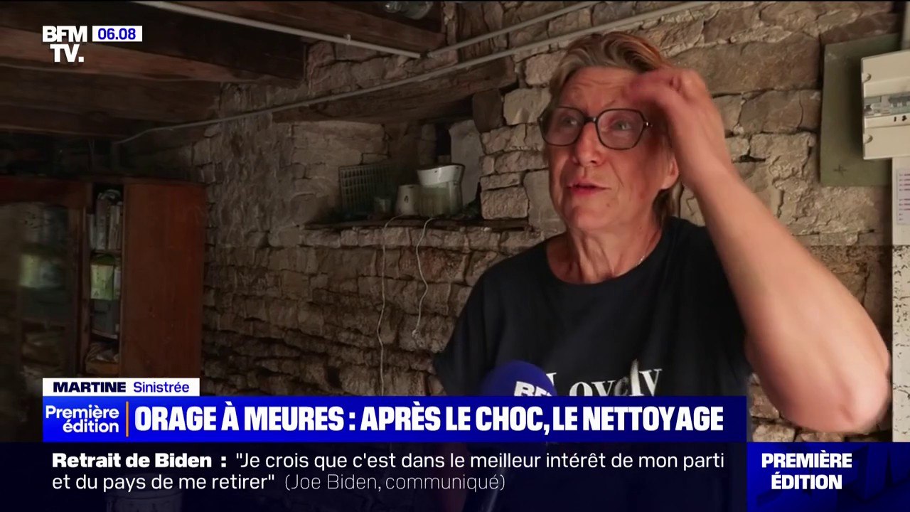 "D'un seul coup on a vu cette vague": après les inondations éclaires en Haute-Marne, l'heure est au nettoyage pour les habitants