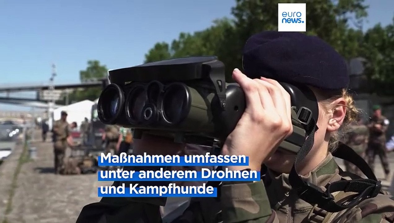 Strenge Sicherheitsmaßnahmen im Vorfeld der Olympischen Spiele 2024