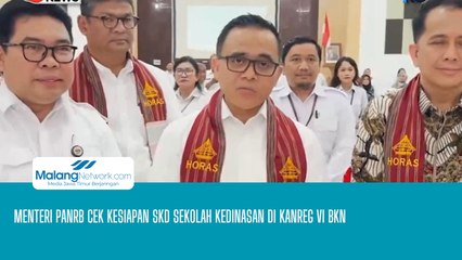 Menteri PANRB Cek Kesiapan SKD Sekolah Kedinasan di Kanreg VI BKN