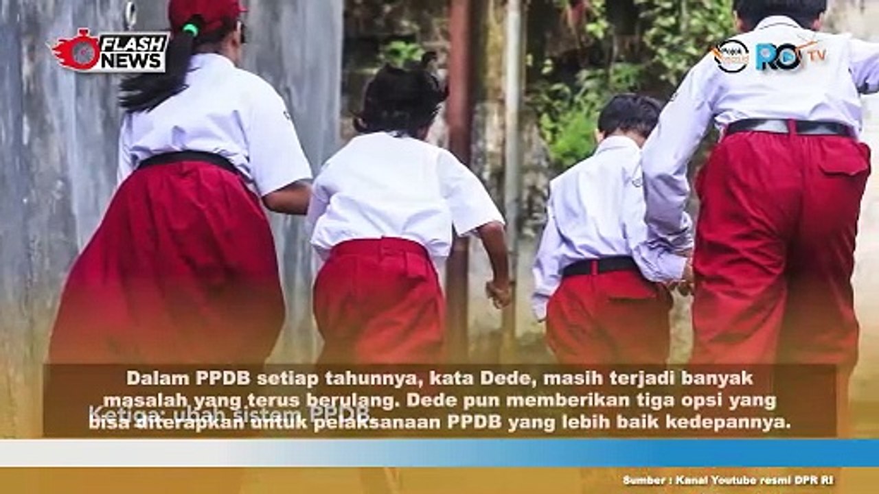 Wakil Ketua Komisi X DPR Sarankan 3 Opsi untuk Atasi Masalah PPDB