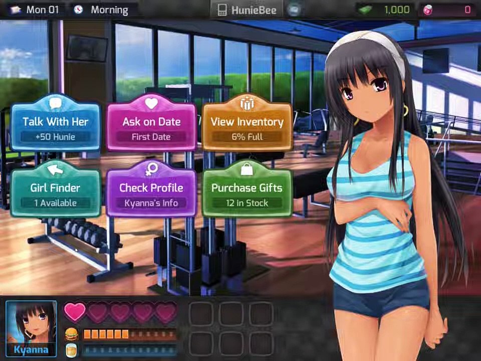 tiffany all dialogue_questions_date HuniePop