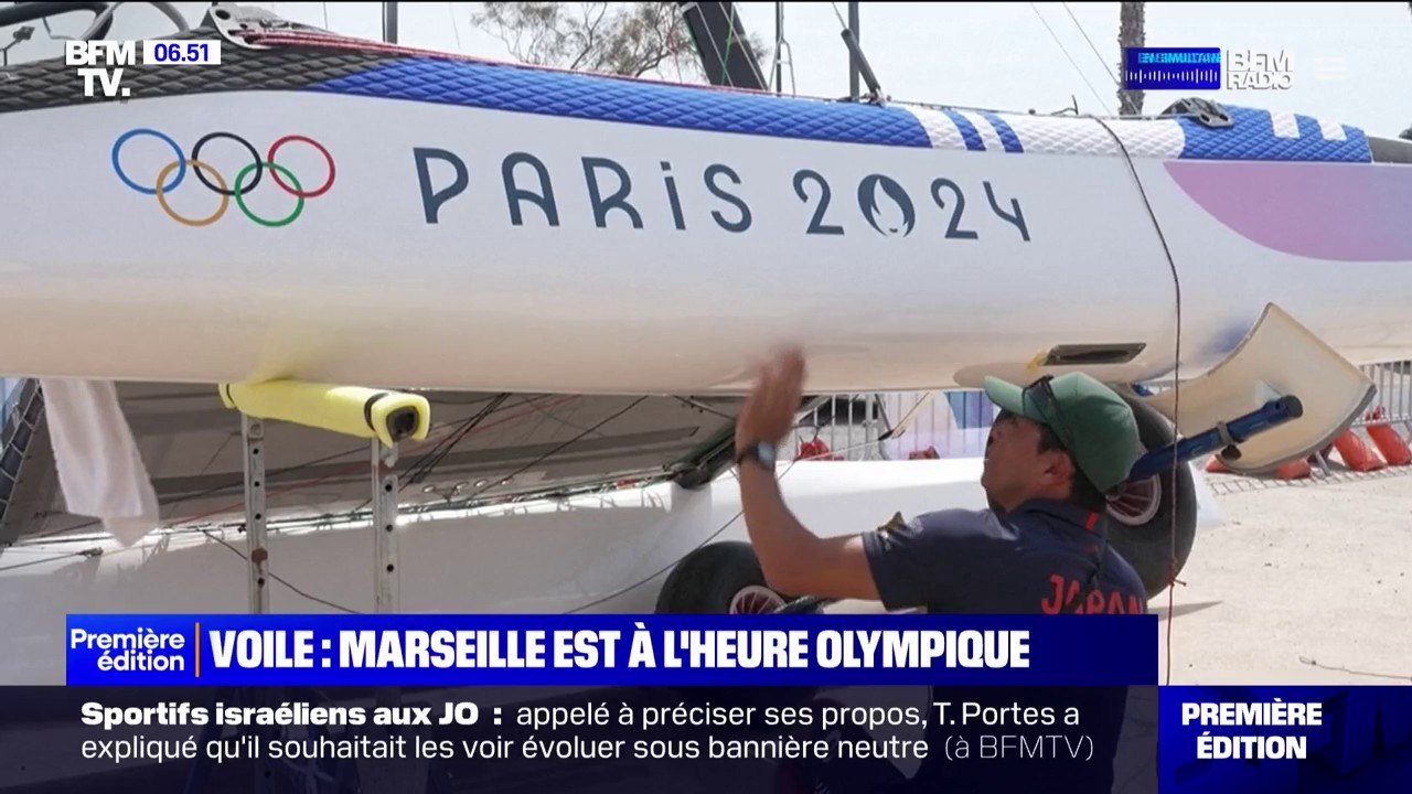 JO 2024: Marseille se prépare à accueillir athlètes et spectateurs pour les épreuves de voile