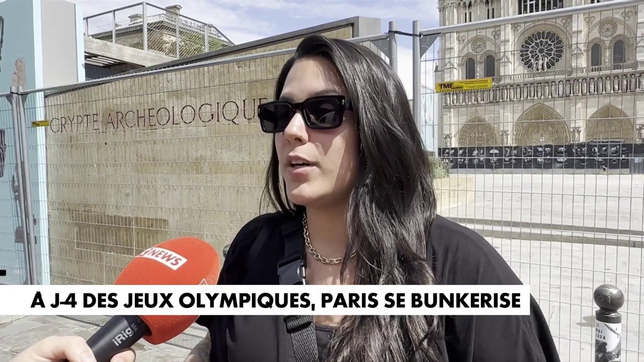 Quelques jours avant les Jeux olympiques, Paris...