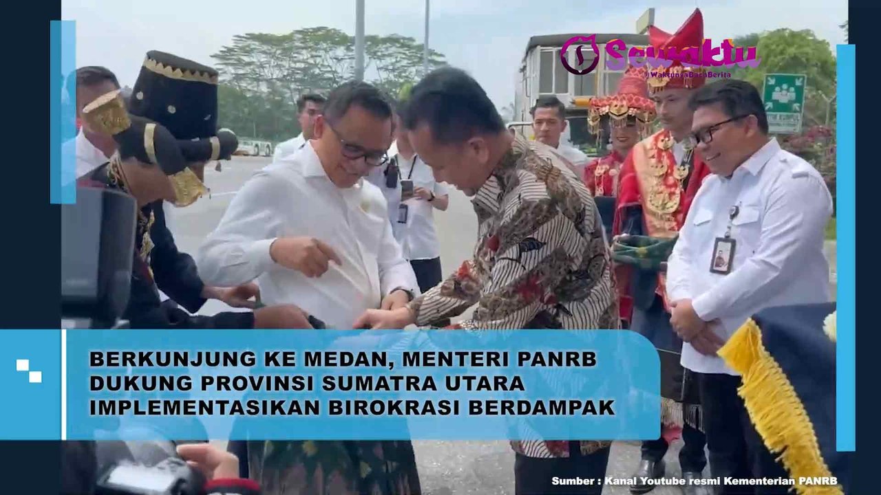 Kunjungan ke Medan, Menteri PANRB Dukung Sumatera Utara dalam Implementasi Birokrasi Berdampak