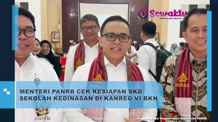 Menteri PANRB Tinjau Kesiapan SKD Sekolah Kedinasan di Kanreg VI BKN