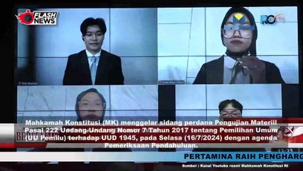 Empat Mahasiswa Fakultas Syariah dan Hukum UIN Sunan kalijaga Uji Batasan Open Legal Policy dan Presidential Threshold ke MK