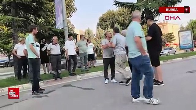 Bursa'da alkollü araç kullanmaktan ehliyetine el konulan sürücü kaza yaptı