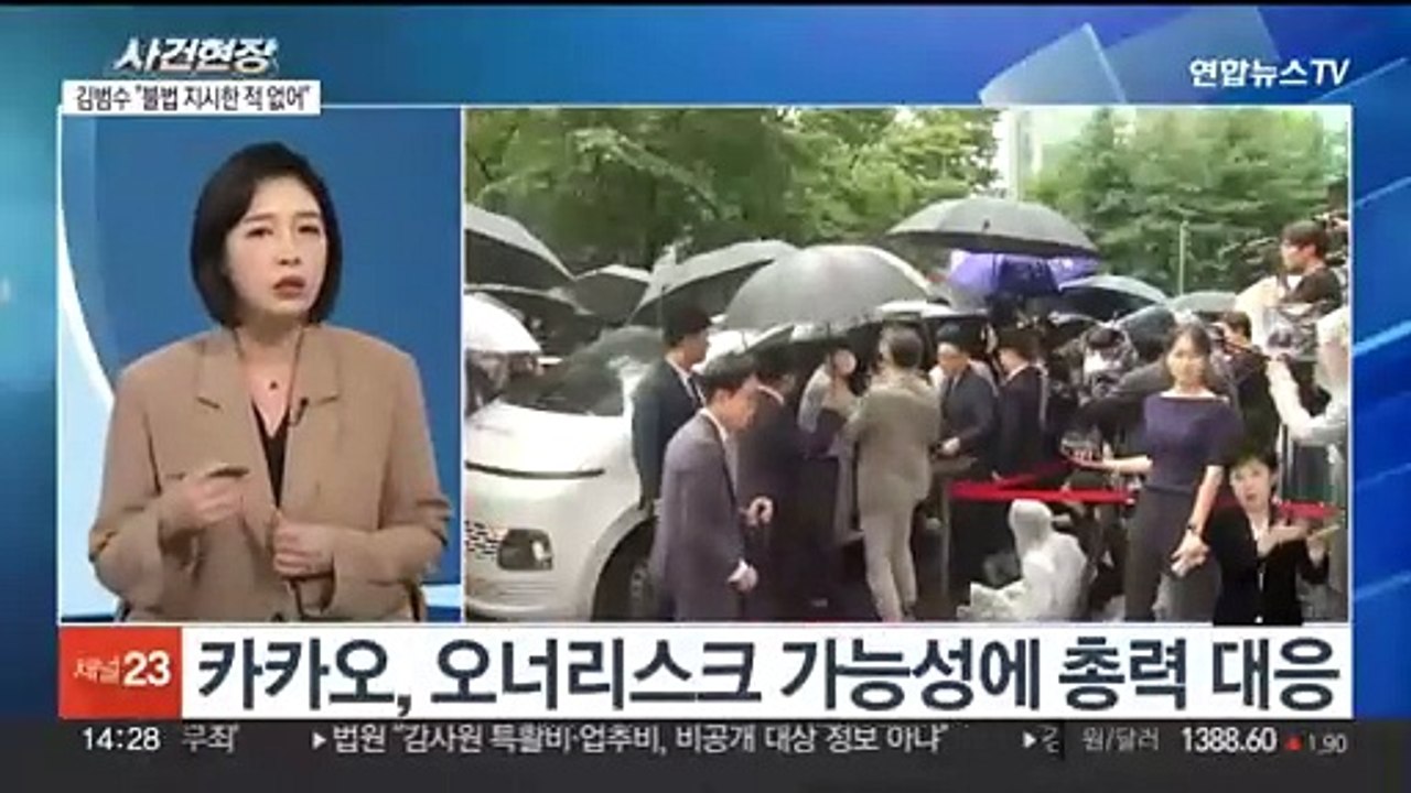 [뉴스현장] 'SM 시세조종' 의혹 김범수, 구속 갈림길…쟁점은?