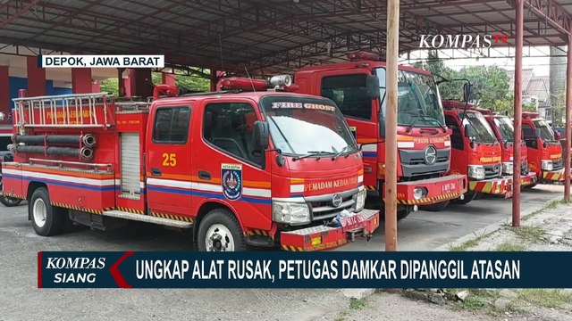 Alat Rusak Damkar di Depok Viral, Pemkot Singgung soal Komunikasi dan Etika