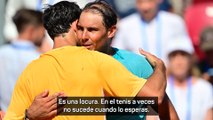 Acabas de ganar a Rafa Nadal en una final y sueltas esto: la leyenda del español es gigante