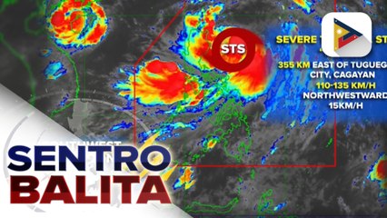 Bagyong #CarinaPH, naging severe tropical storm na at pinalalakas ang Habagat