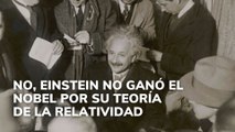 No, Einstein no ganó un Nobel por su Teoría de la Relatividad