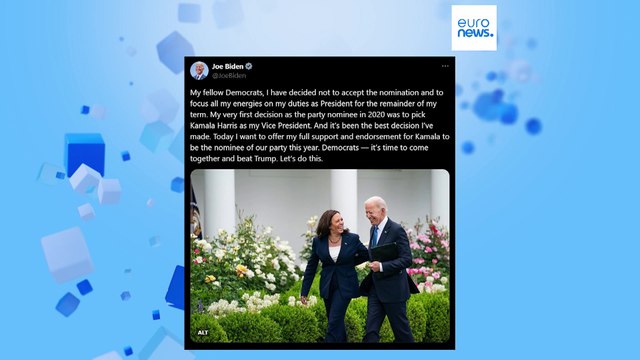 Joe Biden apuesta por Kamala Harris como candidata para la presidencia de Estados Unidos