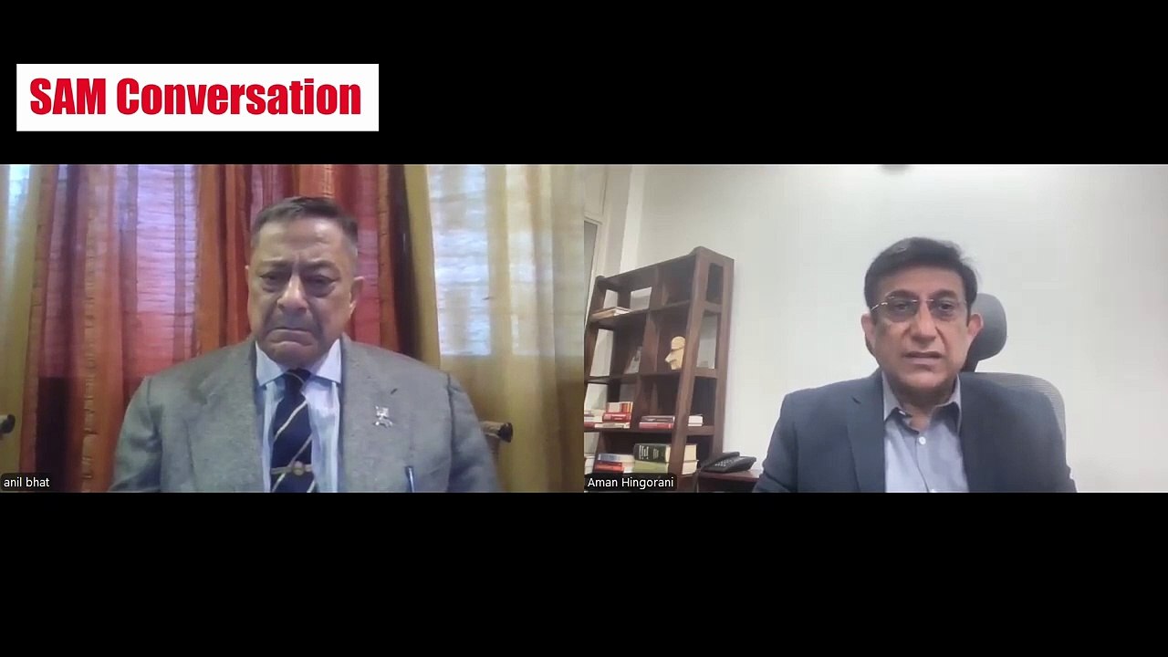 Dr Aman Hingorani, Senior Advocate, speaks with Col Anil Bhat (retd.) on his book Unravelling the Kashmir knot: Past, Present and Future | SAM Conversation