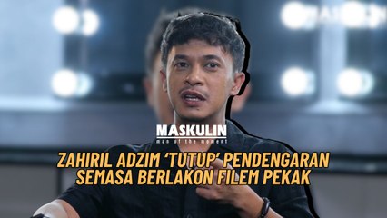 Zahiril Adzim 'Tutup' Pendengaran Semasa Berlakon Filem Pekak